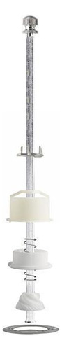 4 Pepper Mill Stainless Steel Core With Pole 8in