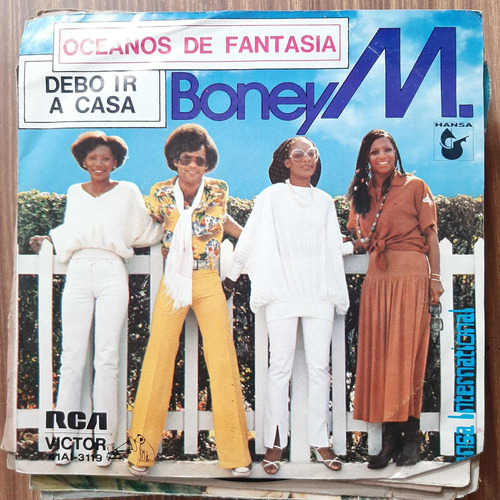 Simple Sobre Boney M Oceanos De Fantasia Rca Victor C25