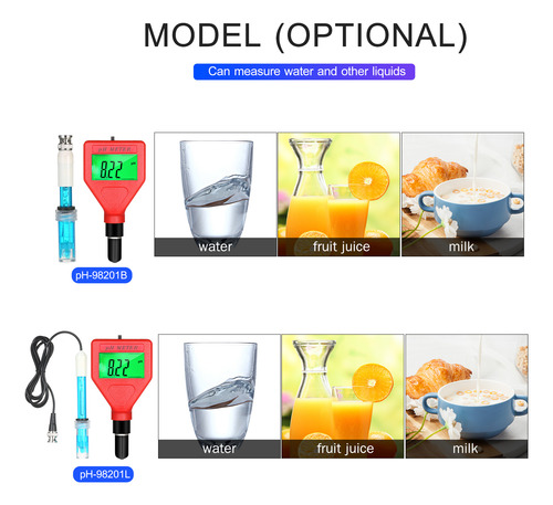 Ph Meter Food Laboratory Ph Water Brewing Salsa Acuícola