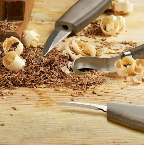 O 5 Piezas De Cuchillo Para Tallar Madera Cincel Para