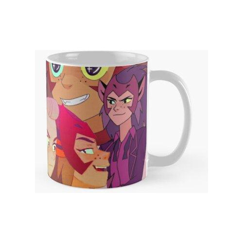 Taza Collage De Catra Calidad Premium