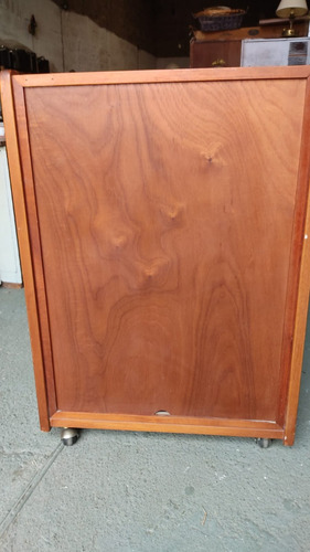 Antigua Vitrina Rack Madera Mueble Maciza (Usado)
