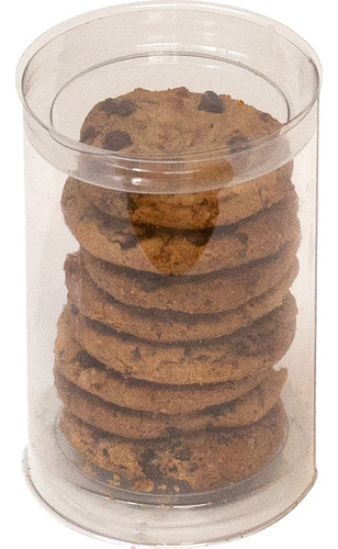 Envase transparente de caramelos y galletas para mascotas para 24 unidades