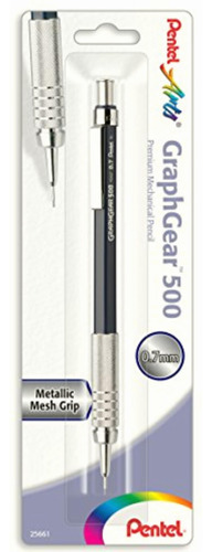 Pentel Arts Graphgear 500 Lápiz De Dibujo Premium, Azul,