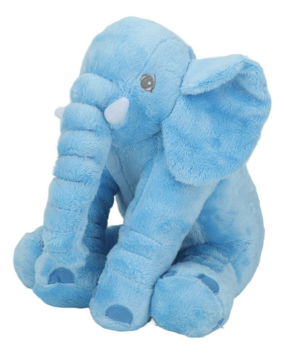 Manta De Peluche Para Niños Con Diseño De Elefante Azul, Sua