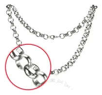 Comprar Cadenita Acero Quirurgico Cadena Rolo Collar Roló 10mm Edone