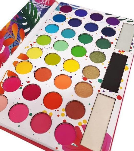 Imagem 1 de 2 de Paleta De Sombra 35 Cores Coleção Tropicalia Playboy