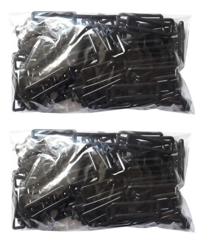 Passador De Plástico 22 Mm Para Elásticos Alças 200 Unidades