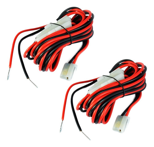 2 Cables De Alimentación Para Radio Móvil Kenwood T-fs