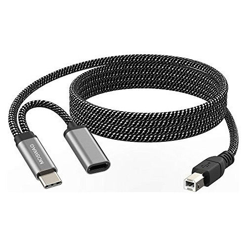 Midi Cable 3.28ft 1m Dama Adaptador Para Instrumento Musica