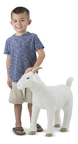 Peluche De Cabra Color Blanco De 22.5 In. Melissa & Doug