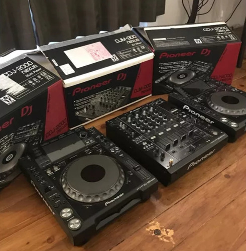 Pioneer Dj Nexus 2 Dj Set 2 Cdj 2000 Nxs2- Mezclador Djm 900