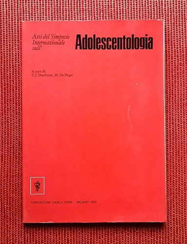 Livro: Adolescentologia - C. J. Dewhurst, M. De Negri
