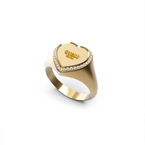 Anillos Para Mujer Marca Guess Corazón Anillos Promesa