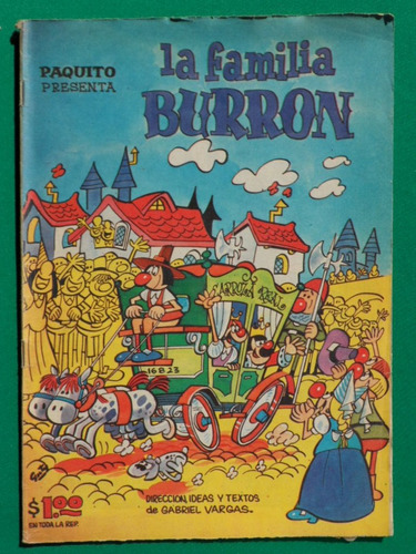 1960's La Familia Burron #16823 Paquito Gabriel Vargas Comic