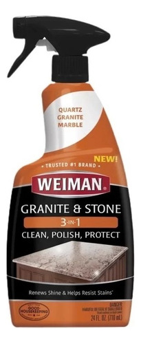 Limpiador Granito Y Piedra 3 En 1 Weiman 710ml
