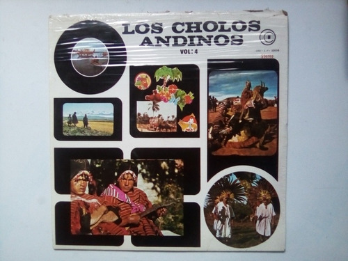 Lp Los Cholos Andinos Volumen 4 Nuevo Sellado Acetato