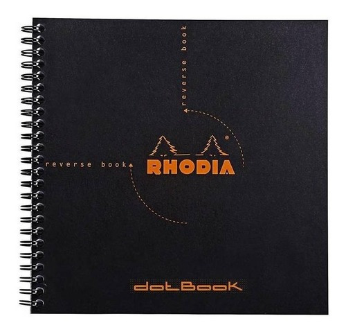  Rhodia Dotbook 193639C 80 folhas  pontilhada 1 assuntos unidade x 1 21cm x 21cm lisa cor violeta