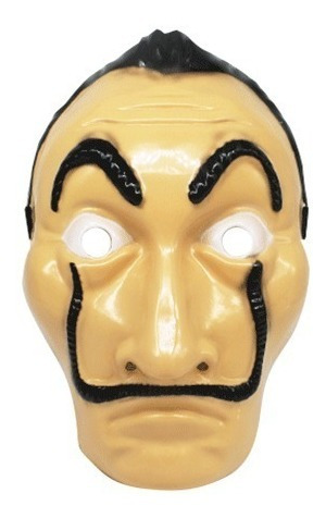 300 Mascaras De La Casa De Papel Salvador Dali  