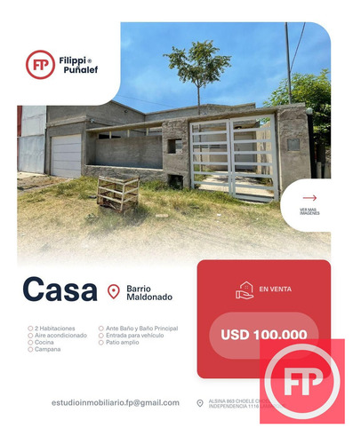 Casa En Venta De 2 Dormitorios C/ Cochera En Choele Choel