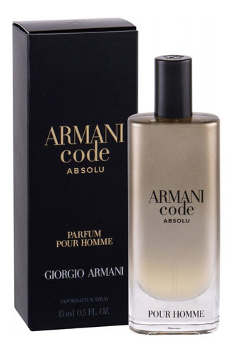 Armani Code Absolu Parfum Pour Homme Travel 15ml