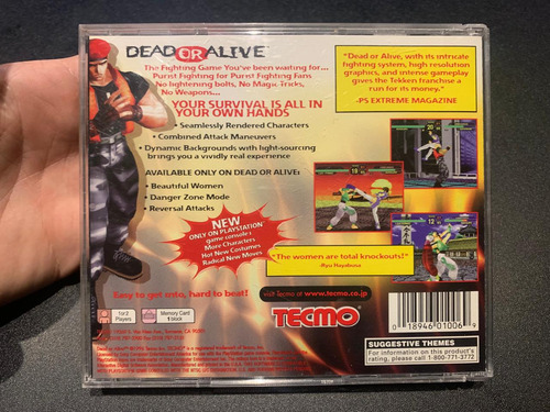 Dead Or Alive Ps1 (Usado)