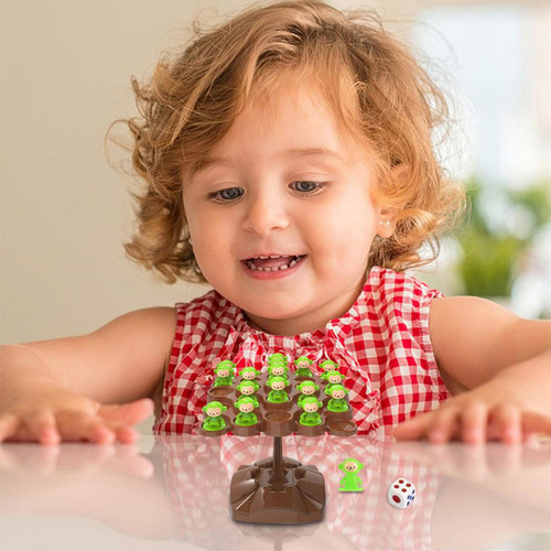 Pin Educativo Monkey Tree Balance Toy Para Juego De Mesa