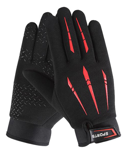 Gel De Dedos Largos Con Forro Polar Térmico Para Invierno, C