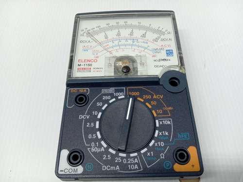 Imagem 7 de 9 de Kit Montagem Multimetro Analógico M1150k Completo Na Caixa