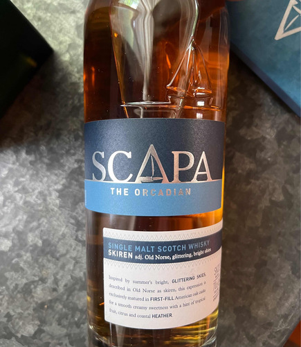 Scapa Skiren Single Malt Whisky 700ml C/ Estuche.