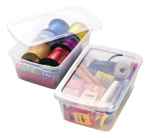 Cajas Multiusos Con Tapa Apilables Prodeplas