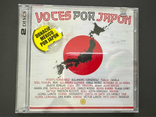 Voces Por Japón - Varios Artistas (cd)