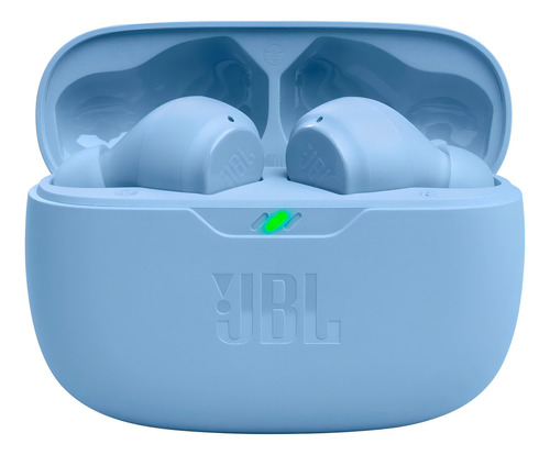 Fones de ouvido sem fio Bluetooth Jbl Vibe Beam Celeste 32hs