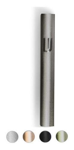 Mezuzah A&s Mezuzot, De Aluminio, 15 Cm, Color Titanio