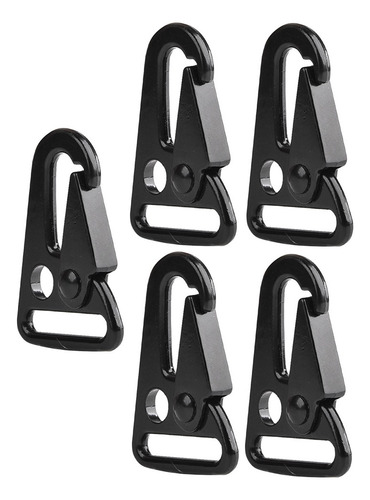 5 Pcs Mosquetão De Metal Clipes Ganchos Para Paracord