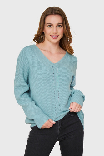 Sweater Holgado Celeste Nicopoly