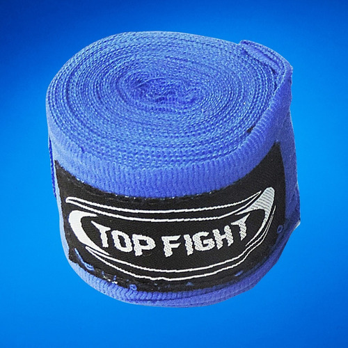 Imagen 6 de 9 de Vendas Top Fight Boxeo 3 Mts. Par Con Enganche Pulgar Crazy