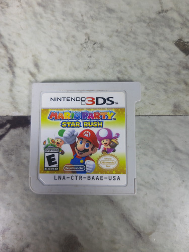 Juego Mario Party Star Rush Nintendo 3ds Solo Cartucho 