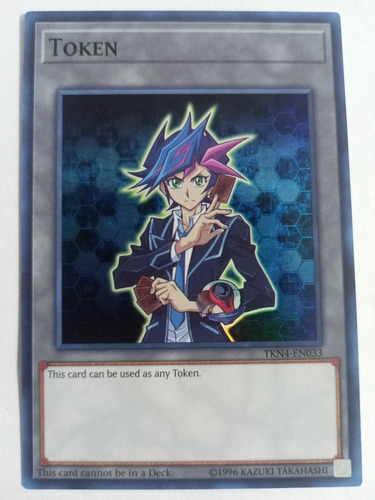 Yu-gi-oh Day Token Yusaku - Super Rare    Tkn4