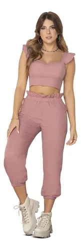 Conjunto Mujer Rosa Atypical 92464