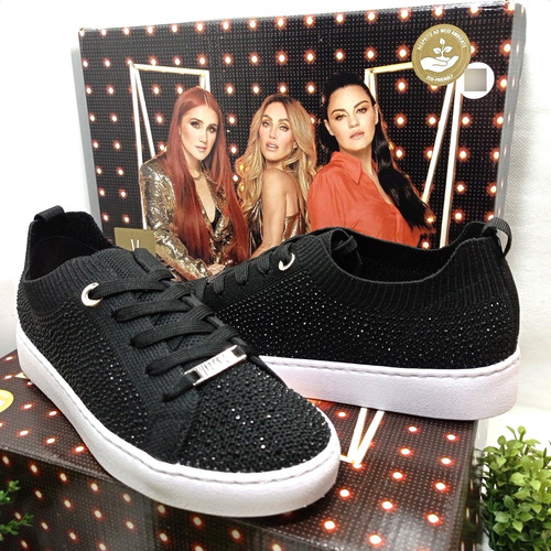 Tênis Vizzano Cristal Feminino – Preto