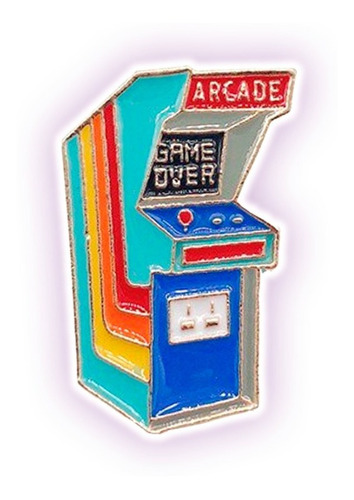 Pin Metalico Retro Arcade Videojuegos Broche - Os Gamer
