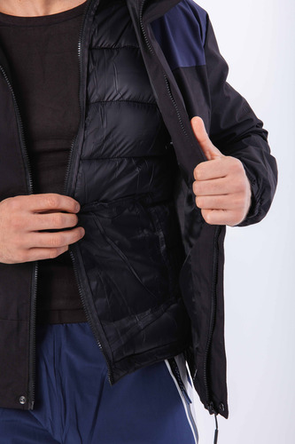 Campera 2 En 1 Hombre Neoprene Elt Impermeable Inflable