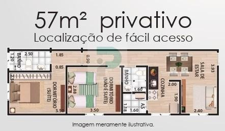 Imagem 10 de 14 de Apartamento Para Venda Em Mogi Das Cruzes, Vila São Sebastião, 2 Dormitórios, 2 Banheiros, 1 Vaga - Ap0388_2-1228214