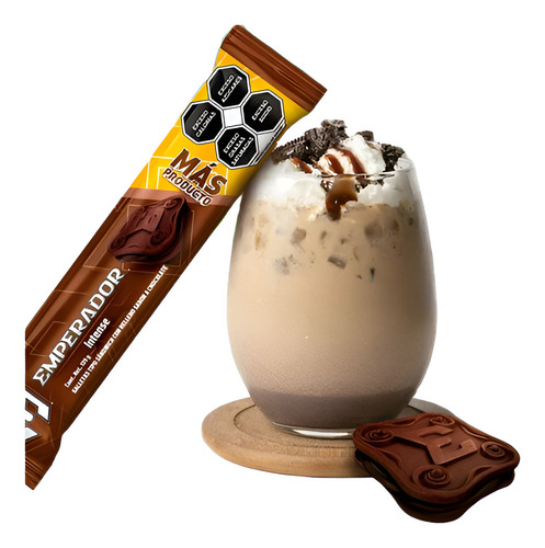 3 Pza Galletas Gamesa Emperador Intense Chocolate 91 G