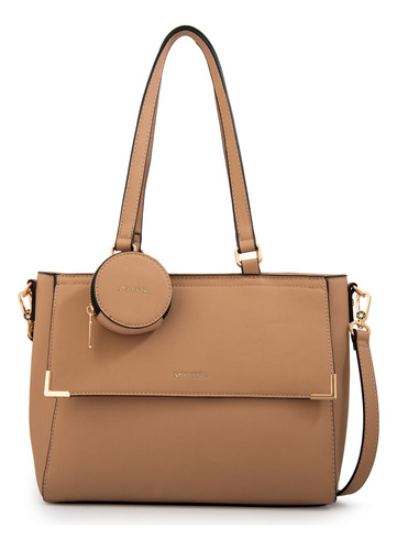 Cartera Corcega Beige Mujer Amphora