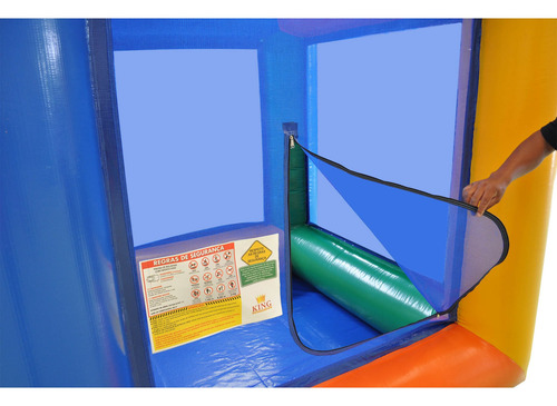 Piscina De Bolinhas Cubo Mágico Com Motor Soprador
