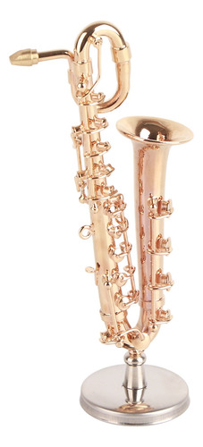 Suporte De Saxofone Em Miniatura De Latão Mini Model Musical