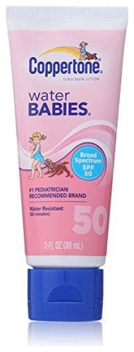 Coppertone Bebés Del Agua Spf 50 Loción De Protección Solar
