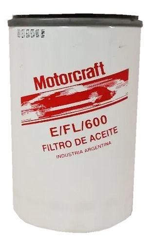 Filtro Aceite Para Ford Courier 97/11 Motor 1.6 R/fl/600